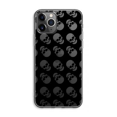 Musketon Skulls: iPhone 11 Pro Max Transparant Hoesje