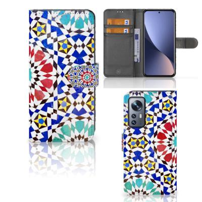 Xiaomi 12 | 12X | Bookcase | Mozaïek | Portemonnee hoesje