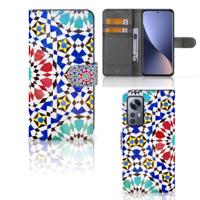 Xiaomi 12 | 12X | Bookcase | Mozaïek | Portemonnee hoesje