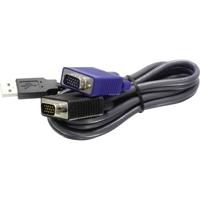 TrendNet KVM Adapter 1.5 m Zwart