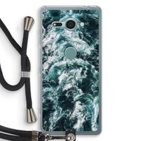 Zee golf: Sony Xperia XZ2 Compact Transparant Hoesje met koord