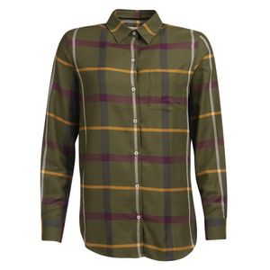 Damesblouse Oxer Check olive