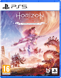 Sony Horizon Forbidden West: Complete Edition Compleet Arabisch, Vereenvoudigd Chinees, Traditioneel Chinees, Tsjechisch, Deens, Duits, Nederlands, Engels, Spaans, Mexicaans Spaans, Fins, Frans, Grieks, Hongaars, Italiaans, Japans, Koreaans, Noors, Pools, Portugees, POR-BRA, Russisch, Zweeds, Thais, Turks PlayStation 5