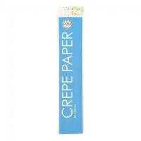 Globos Crepepapier baby blauw, 50x250cm Globos Crepepapier baby blauw, 50x250cm