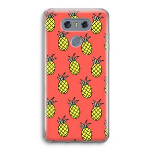Ananas: LG G6 Transparant Hoesje