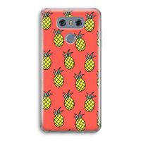 Ananas: LG G6 Transparant Hoesje Ananas: LG G6 Transparant Hoesje