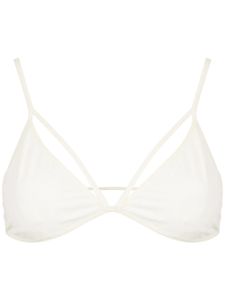 Olympiah soutien-gorge Wari à bonnets triangles - Blanc