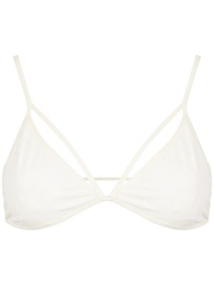 Olympiah soutien-gorge Wari à bonnets triangles - Blanc