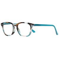 Spectrum leesbril blauw/bruin 1.00