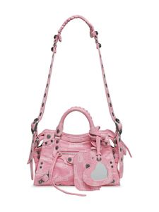 Balenciaga sac cabas Neo Carole à motif monogrammé - Rose