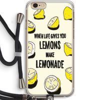 Lemonade: iPhone 6 PLUS / 6S PLUS Transparant Hoesje met koord