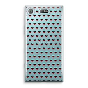 Hartjes: Sony Xperia XZ1 Compact Transparant Hoesje