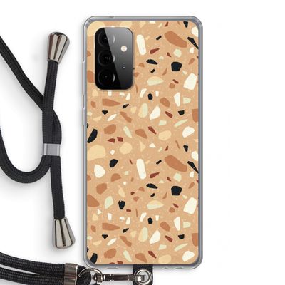 Terrazzo N°17: Samsung Galaxy A72 5G Transparant Hoesje met koord