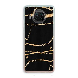 Gouden marmer: Xiaomi Mi 10T Lite 5G Transparant Hoesje