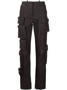 Off-White pantalon Co Multipocket à poches cargo - Gris