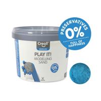 Creall play it speelzand blauw, 750gr.