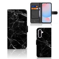 Samsung Galaxy A56 | Bookcase | Marmer Zwart - Origineel Cadeau Vader