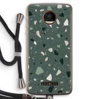 Terrazzo N°19: Motorola Moto Z Force Transparant Hoesje met koord