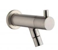 Wiesbaden Amador KIWA Toiletkraan muurbev.1/2&apos;&apos;geborsteld staal