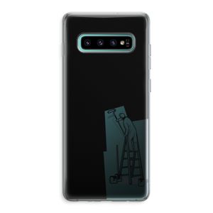 Musketon Painter: Samsung Galaxy S10 Plus Transparant Hoesje