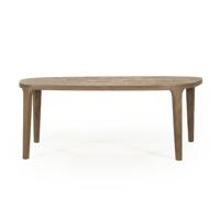 Eleonora Organische Eettafel 'Taylor' Mangohout, 240 x 110cm