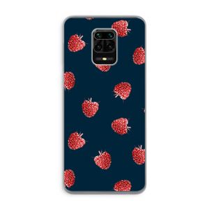 Framboosjes: Xiaomi Redmi Note 9 Pro Transparant Hoesje