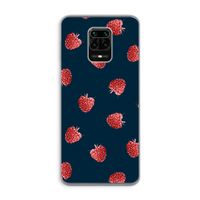 Framboosjes: Xiaomi Redmi Note 9 Pro Transparant Hoesje