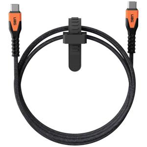 Urban Armor Gear Kevlar USB-kabel USB 2.0 1,5 m USB C Zwart, Oranje