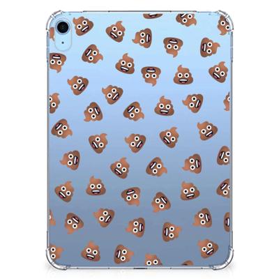 Hippe Hoes voor iPad (2022) 10.9 Poep Emojis