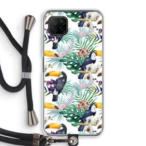 Tukans: Huawei P40 Lite Transparant Hoesje met koord