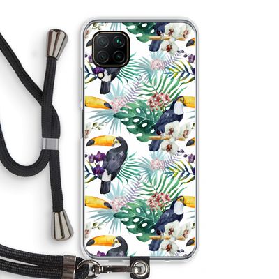 Tukans: Huawei P40 Lite Transparant Hoesje met koord
