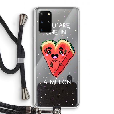 One In A Melon: Samsung Galaxy S20 Plus Transparant Hoesje met koord