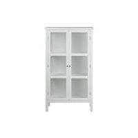 Vitrine Liza - wit - 136,5x80x35,5 cm