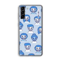 Gezichtjes: Samsung Galaxy S21 Plus Transparant Hoesje