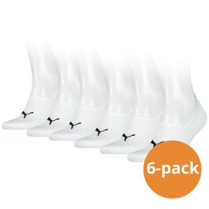 Puma Footies High Cut 6-pack Unisex Wit-43/46