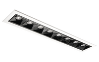 SG wit rechthoekig inbouwarmatuur Inspire R 300 2700K 900 lumen