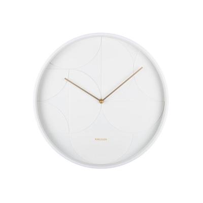 Karlsson Wandklok EchelonCircular wit - Ø 40cm - KA5948WH