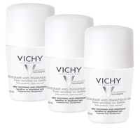 Vichy Deodorant Roller Gevoelige Huid - Multiverpakking