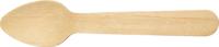 Koffielepel uit hout, 11 cm, pak van 250 stuks