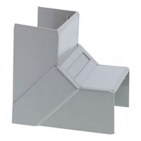 Binnenhoek kabelgoot grijs 60x40mm RAL 7030 Canalit 951503