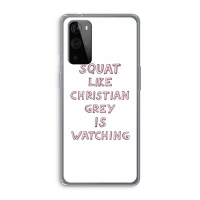 Christian Grey: OnePlus 9 Pro Transparant Hoesje