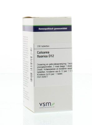 VSM Calcarea fluorica D12 (200 tab)