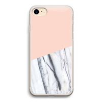 A touch of peach: iPhone 7 Transparant Hoesje