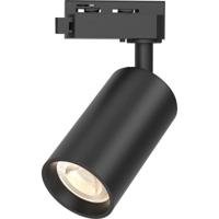 LED Railverlichting - Track Spot - Brinton - GU10 Fitting - 1 Fase - Rond - Zwart