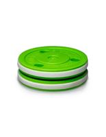 Green Biscuit Off Ice Training Puck Green Passing Only