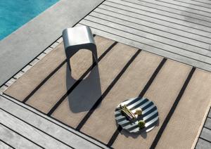 Brink en Campman - Vloerkleed Deck Charcoal Black 496805 - 250x350 cm