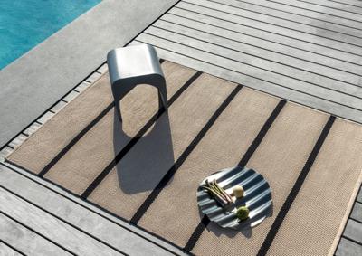Brink en Campman - Vloerkleed Deck Charcoal Black 496805 - 140x200 cm