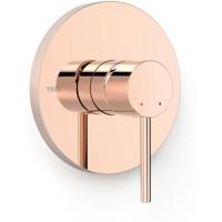Douchekraan afbouwdeel Tres Study Exclusive | Inbouw | Mengkraan | 1-weg | Rond | Rose goud glans 24k