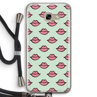 Lipjes: Samsung Galaxy A5 (2017) Transparant Hoesje met koord
