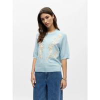 Object - Blauw | Dames | Trui | Blauw | M | regular | Kamst mode